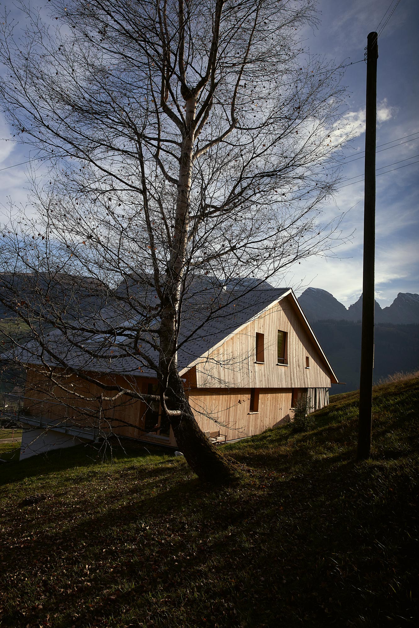 001 HOLZHAUS: Ersatz und Umbau Wohnhaus